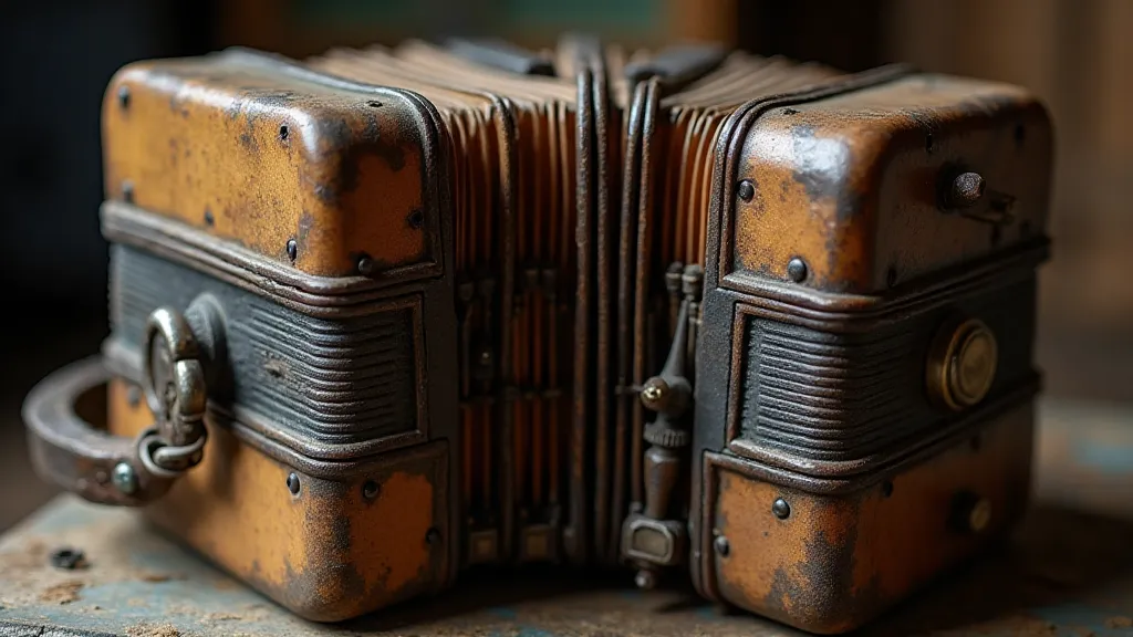 Antique Roman accordion