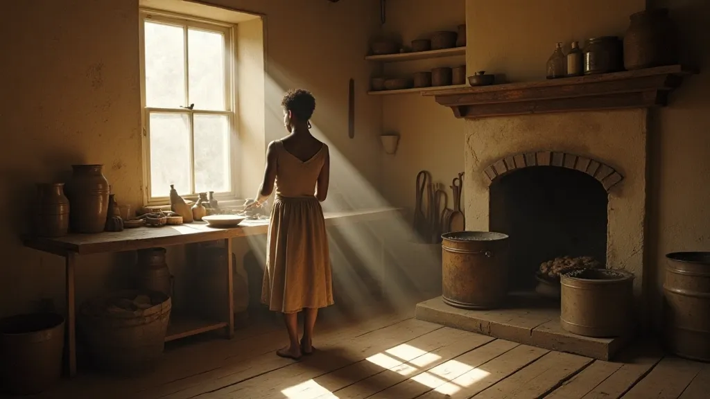 Louisiana plantation kitchen